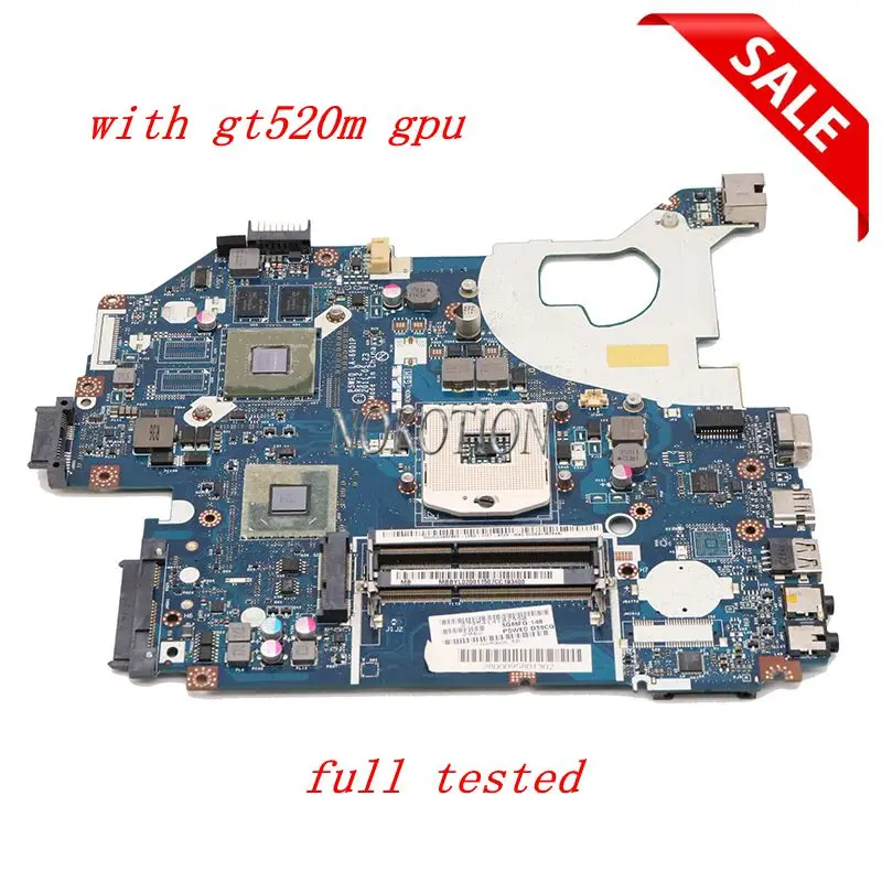 NOKOTION P5WE0 LA-6901P MBRFF02002 MB. RFF02.002 основная плата для acer aspire 5750 5755G NV57H Материнская плата ноутбука HM65 GT520M 1 Гб