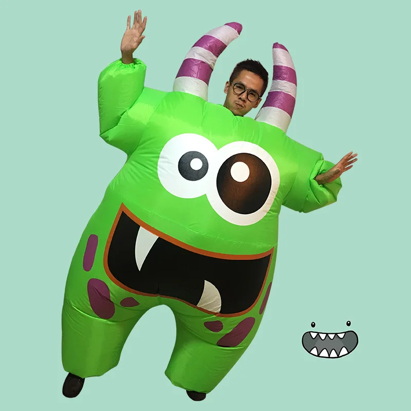 Надувной костюм монстра для взрослых Рождественская комедия выпускного вечера