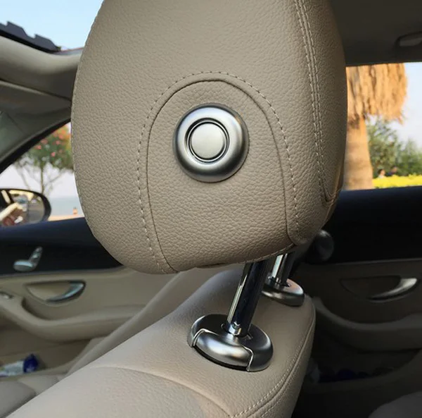 Декоративная накладка на подголовник автомобиля из АБС пластика для Mercedes Benz C Class