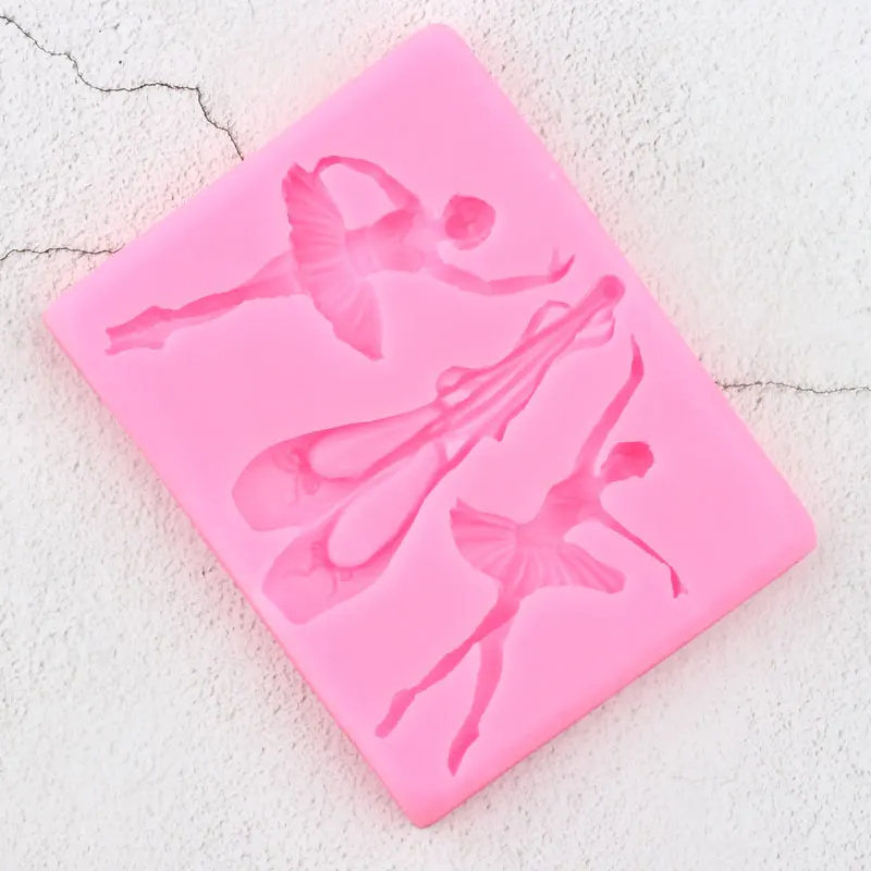 Силиконовые формы для балета балетные туфли помадка инструменты украшения торта