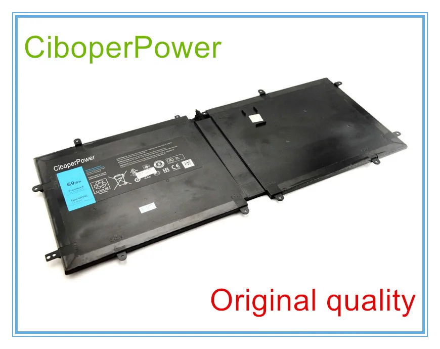 Original quality 14.8V 69WH 4DV4C Laptop Battery for XPS18 XPS 18 1810 1820 Series 63FK6