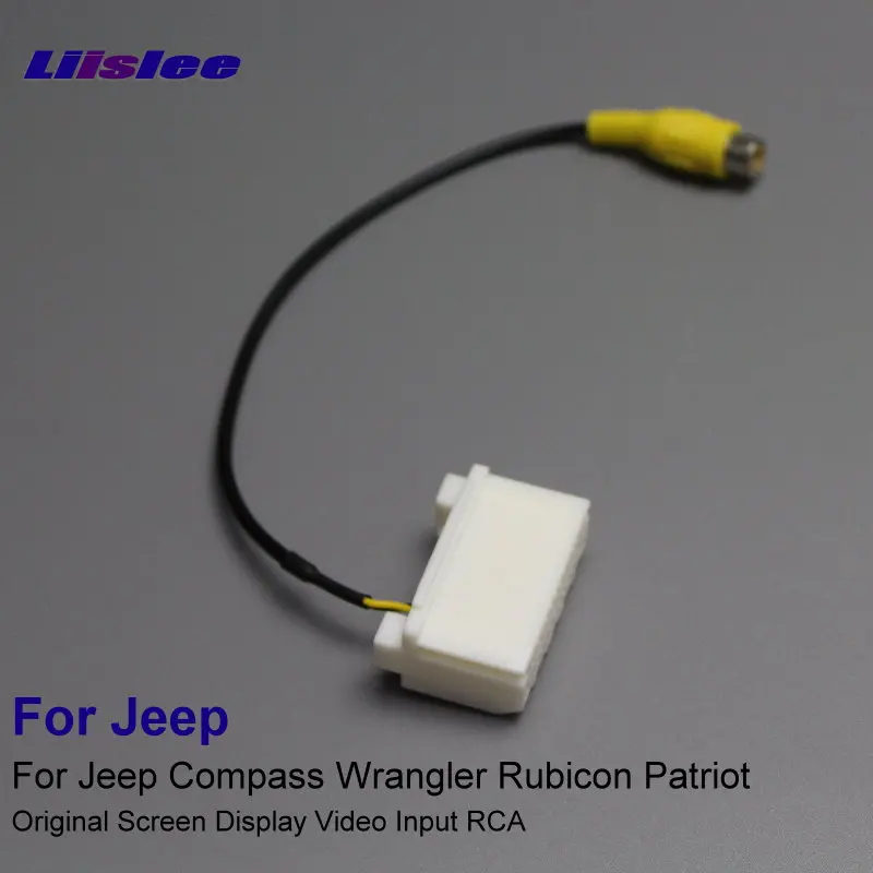 Автомобильный RCA адаптер Соединительный провод кабель для Jeep Compass Wrangler Rubicon Patriot