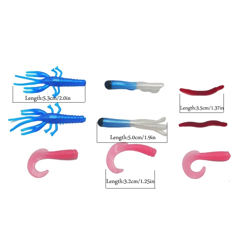 27 шт./лот приманка с крючком для ловли карпа рыболовная крючок Смешанная мягкой