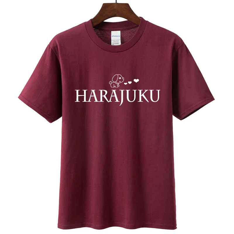Harajuku Милая стильная длинная футболка с рисунком собаки женская одежда весна 2019