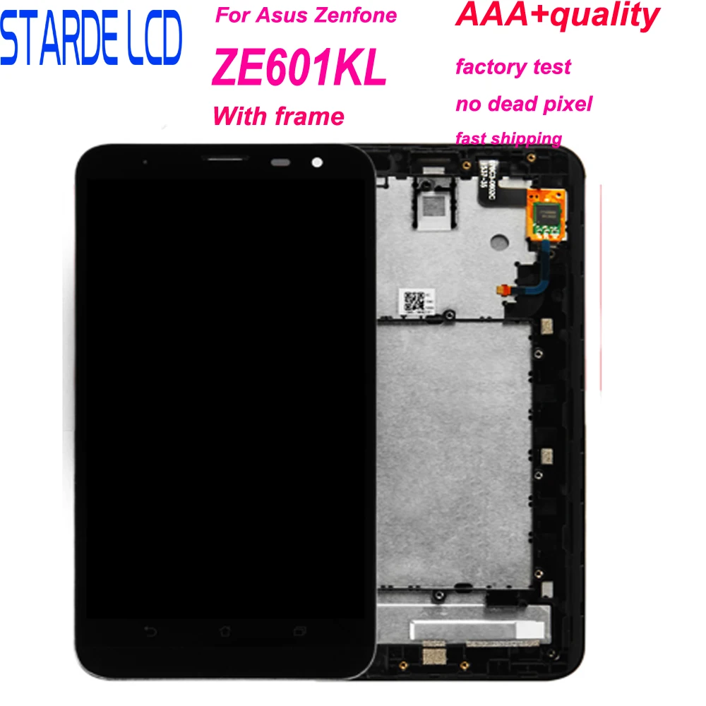 Для Asus ZenFone 2 Laser ZE601KL lcd Z011D ZE601K дисплей сенсорный экран панель дигитайзер запасные части с рамкой и инструментами