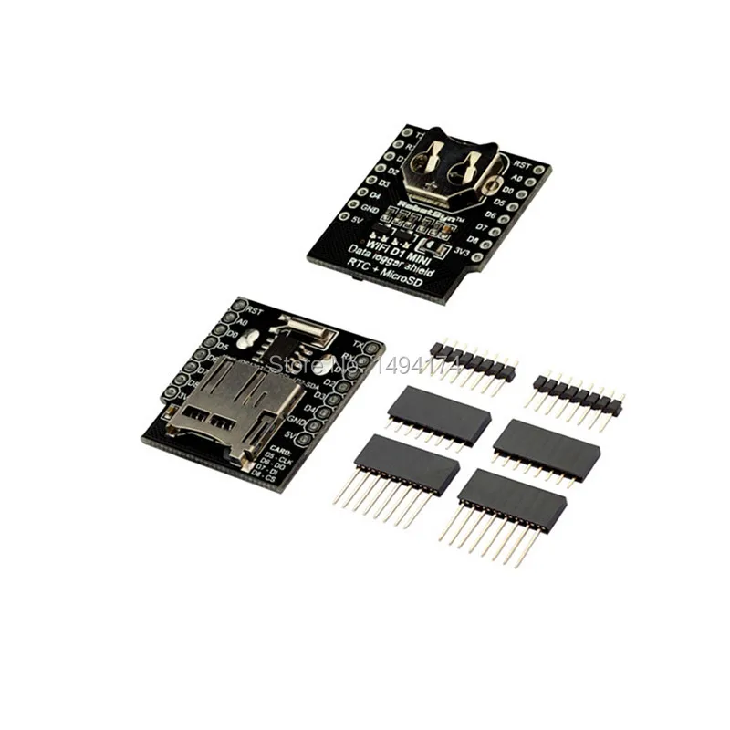 WQScosea Q8S 365 в режиме реального времени щит регистратора данных для Micro SD Wemos WiFi D1 Mini