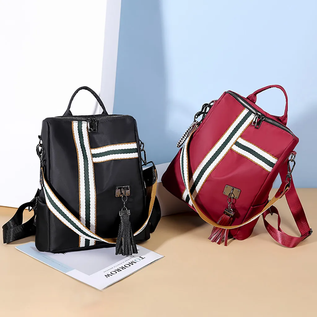 Женский рюкзак для путешествий Aelicy Студенческая сумка в Оксфордском стиле