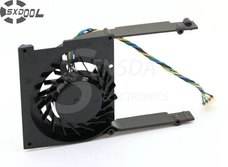 SXDOOL MGT5012XB W10 5 см 12В 0.19A 4 видеокарты Охлаждающие вентиляторы|fan header|fan turbofan pink |