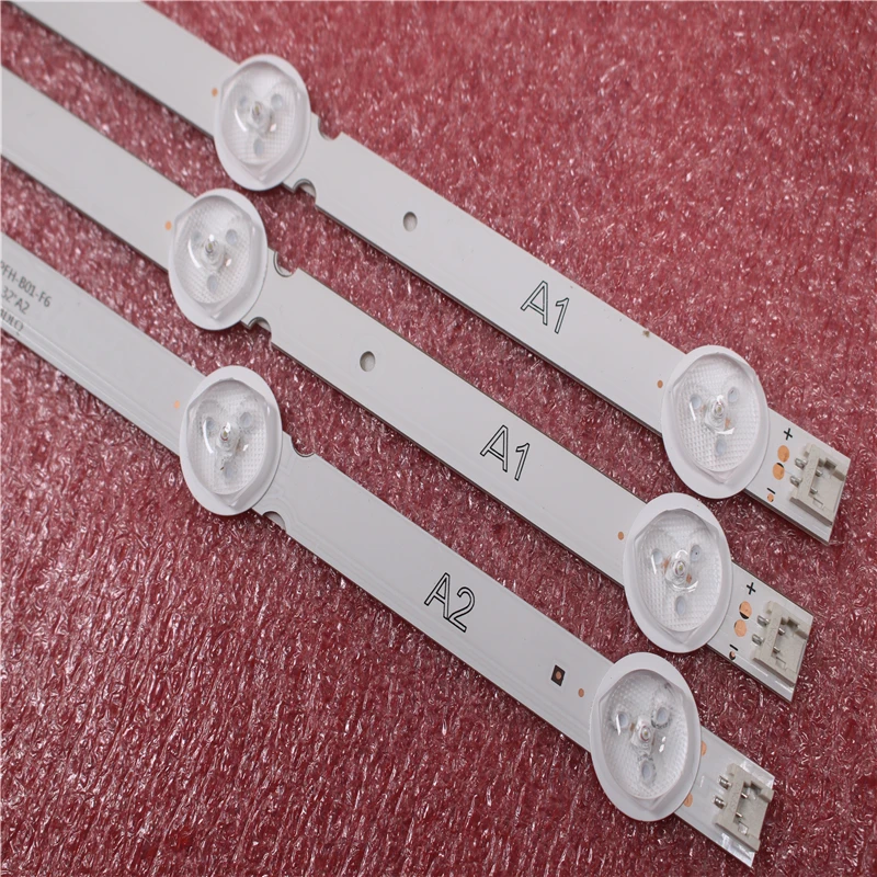 Оригинальная светодиодная подсветка 3 шт. (светодиодный A1 * 7LED 1 A2 8LED) для LG 32 &quot6916L