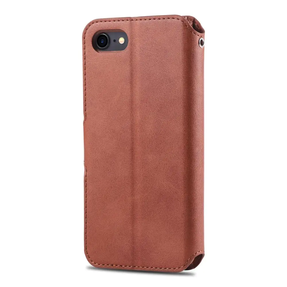 Чехол для iphone8 роскошный кожаный чехол кошелек IPhone 7 iPhone 8 флип кейс apple iphone с