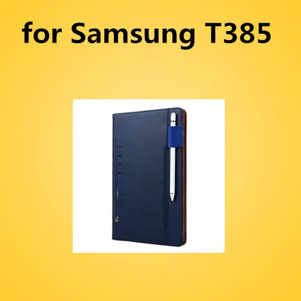 Чехол для планшета для samsung Galaxy Tab A2 T590 из искусственной кожи, чехол для samsung Tab A 8,0 T385/10,1 T580/S3 T820/S4 T830, чехол-книжка - Цвет: Tab A 8.0 T385 blue