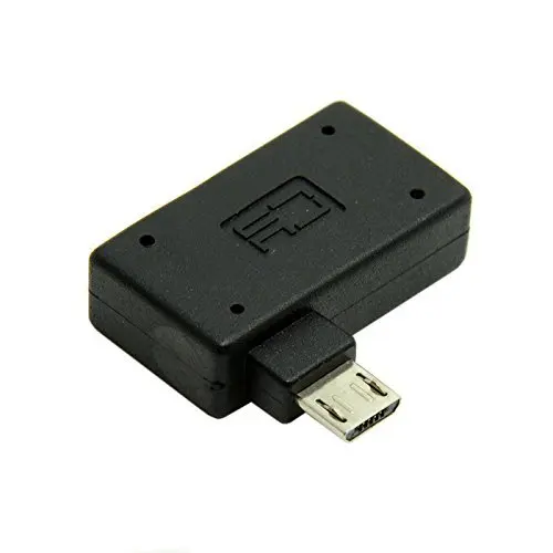 Chenyang 90 градусов левый угловой микро USB 2 0 OTG Хост адаптер с питания для Galaxy S3 S4 S5 Note2