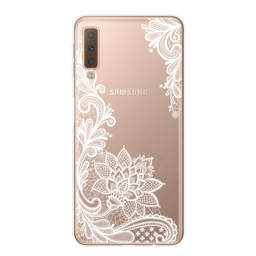 Ретро Чехол с изображением цветка мандалы чехол для телефона для samsung J4 J6 A7 A9 A6 A8 плюс J3 J5 J7 чехол из мягкого ТПУ с изображением Ловца снов чехол Capa