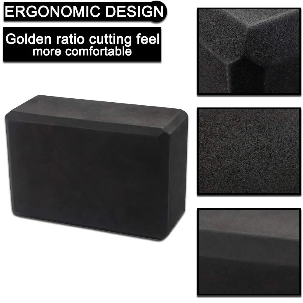 Блоки для йоги 9 &quotx 6&quot x 4 &quot экологичный кирпич из вспененного этилвинилацетата