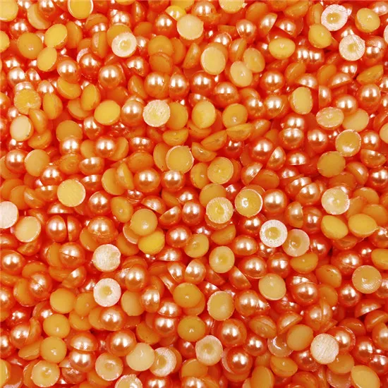 orange 3/4/5/6/8/10 мм 15 видов многоцветный Сделай Сам акриловые конфетти рукоделия аксессуары Свадебная вечеринка пасхальные украшения на хэлоуин, популярный товар - Цвет: orange