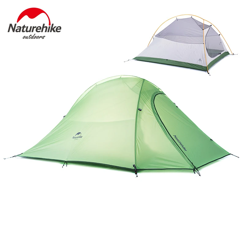 Naturehike New 2 Person Tent Lightweight Double Tents Outdoor Mountaineering Camping Double-layer | Спорт и развлечения