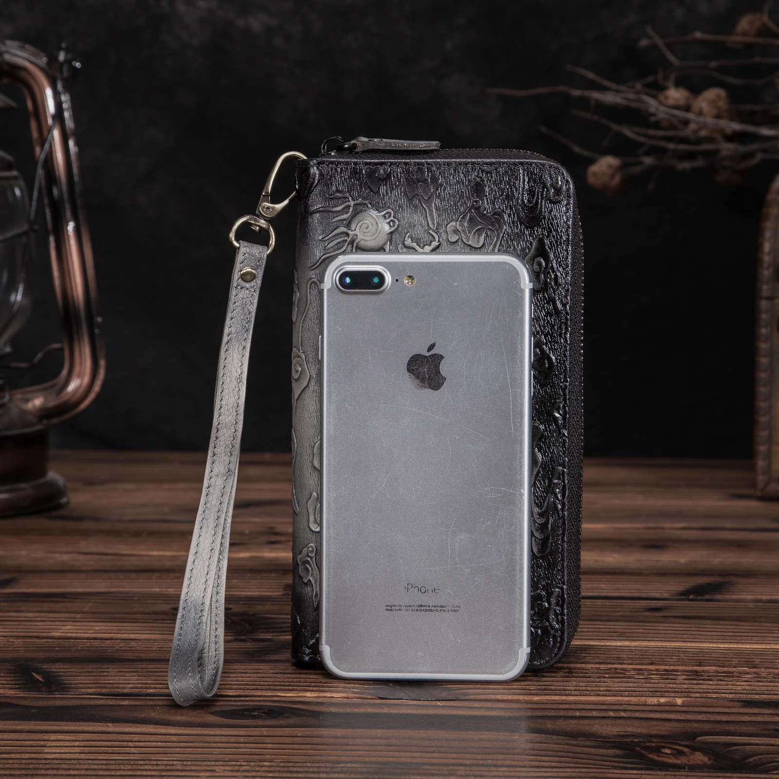 Новый дизайн Мужской органайзер модный держатель для карт из натуральной кожи