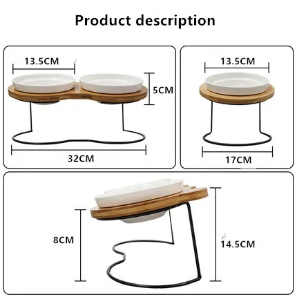Твердый керамический Милая миска для щенка собачья пищевая домашних животных