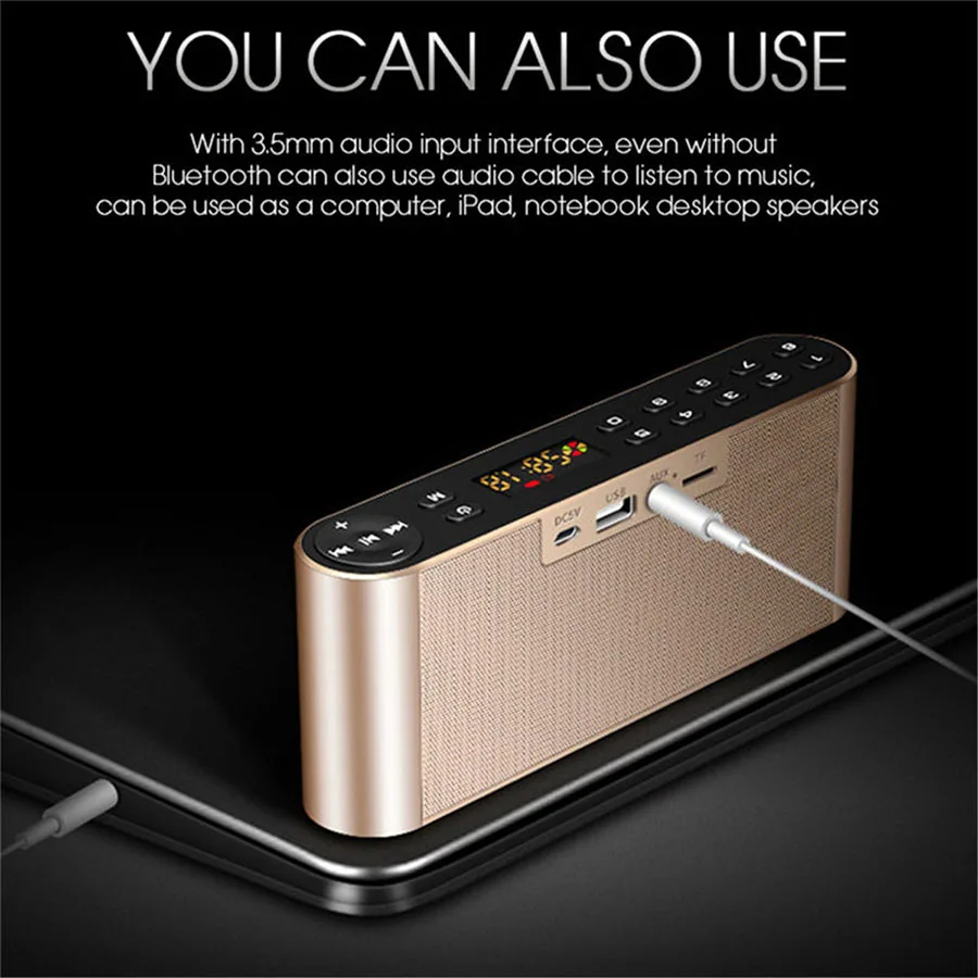 HIFI Bluetooth динамик Портативный беспроводной супер бас двойной колонки Саундбар с
