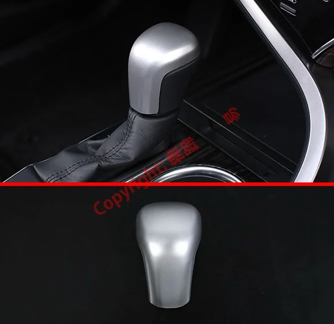 

ABS Pearl Chrome Interior Gearshift Knob Trim For Toyota Camry MK8 2018 2019