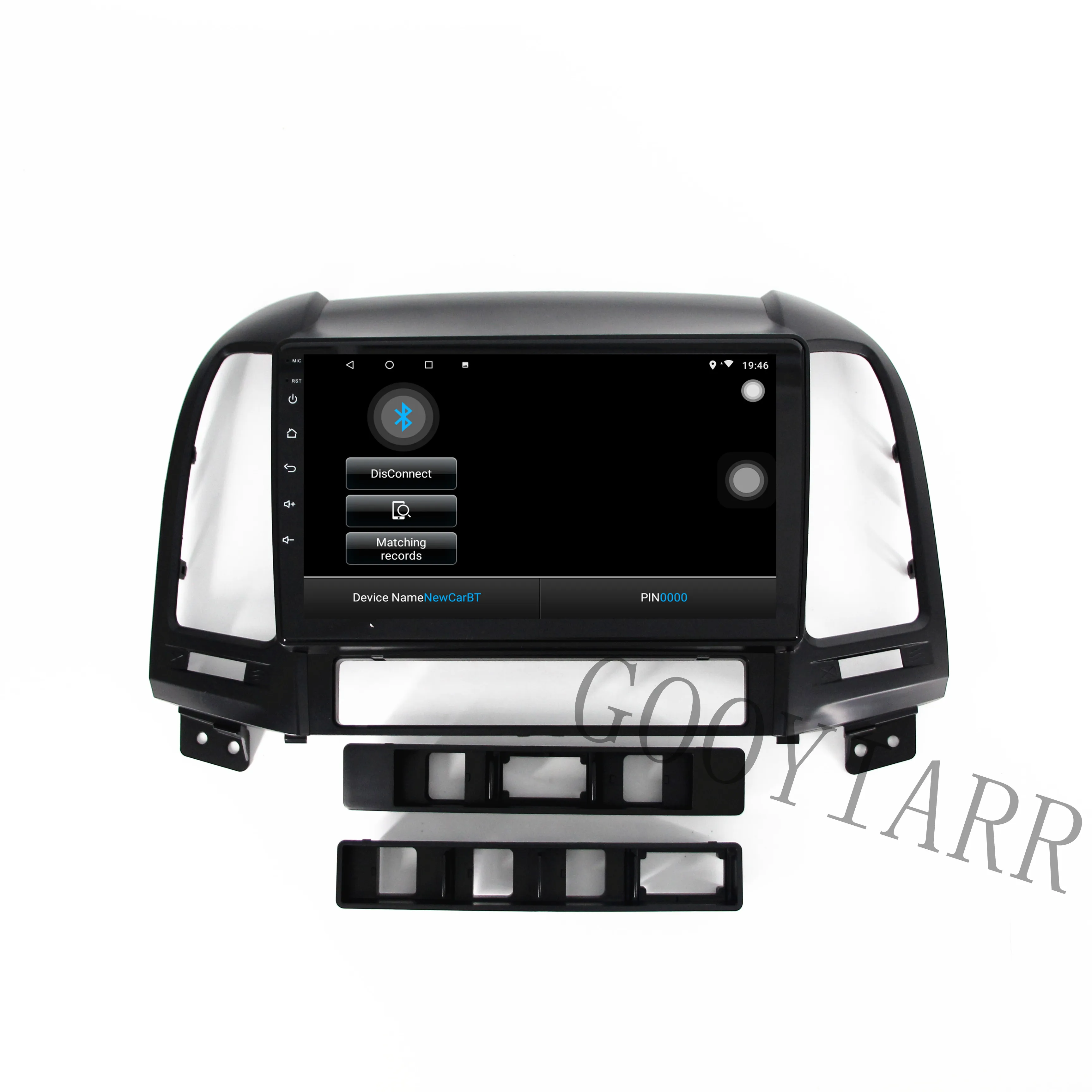 1din Android8.1 автомобильная стереосистема Радио 8core мультимедийный плеер для hyundai santa fe 2006 2007 2008 2009 2010 2011 2012