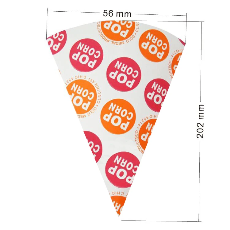 Экологически чистые конусы для пищевых продуктов: идеально подходит закусков