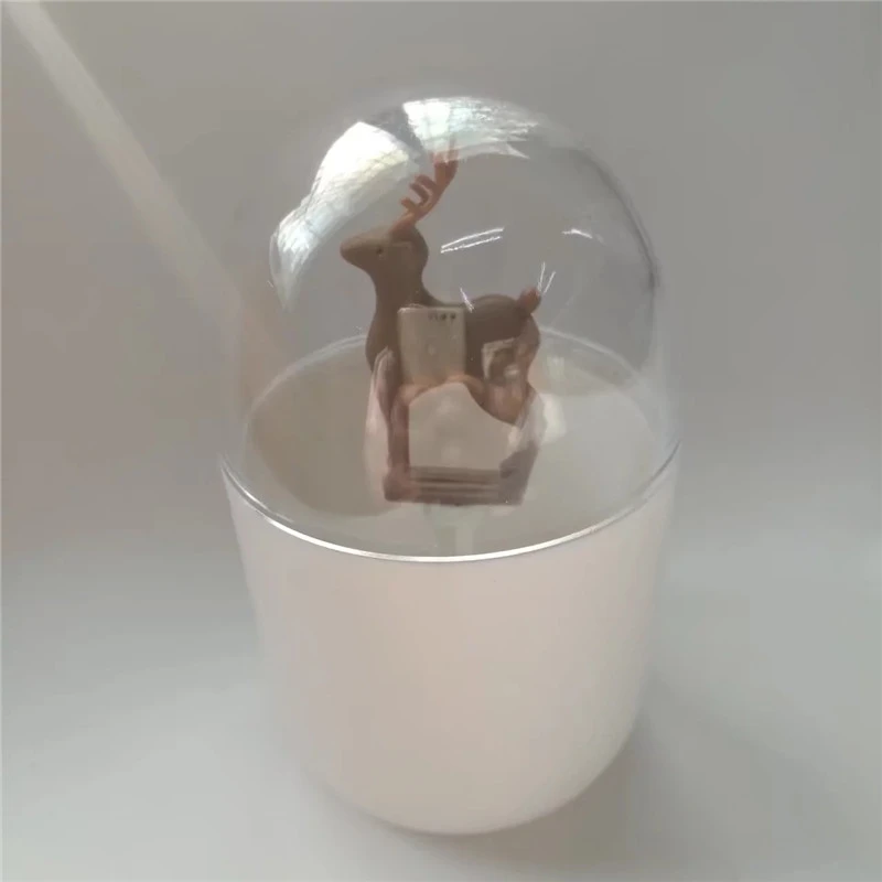 DIY зубочистка коробка животных Лось контейнер для ватных тампонов хлопок