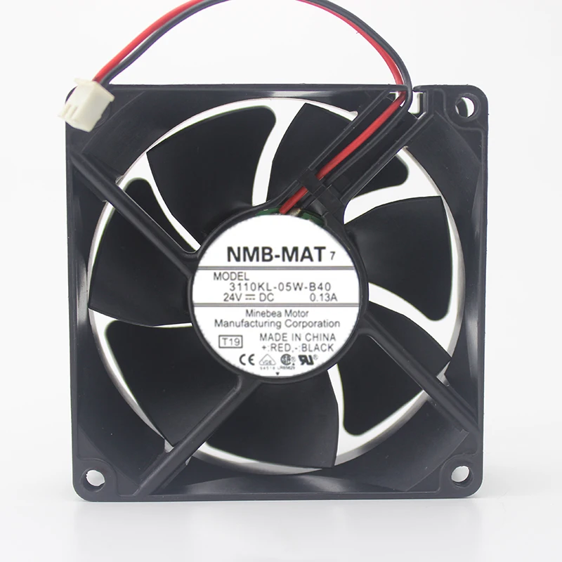 Оригинальный 3110KL-05W-B40 8025 8 см 24 В 0.13A Вентилятор охлаждения шасси инвертора