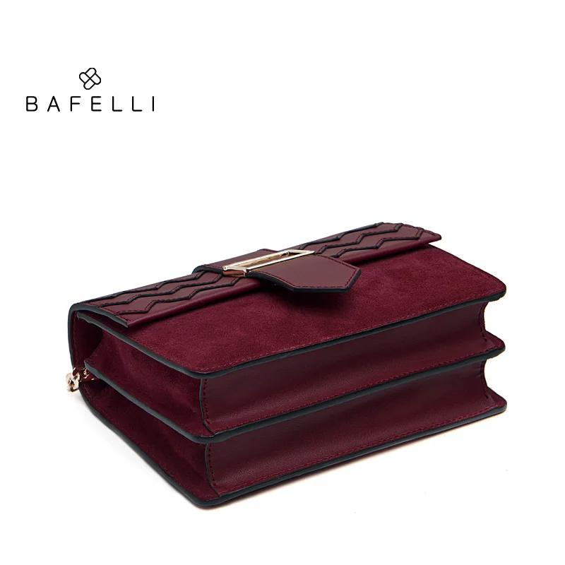 BAFELLI натуральная кожа сумка осень и зима новое поступление crossbody Сумка Винтаж weave