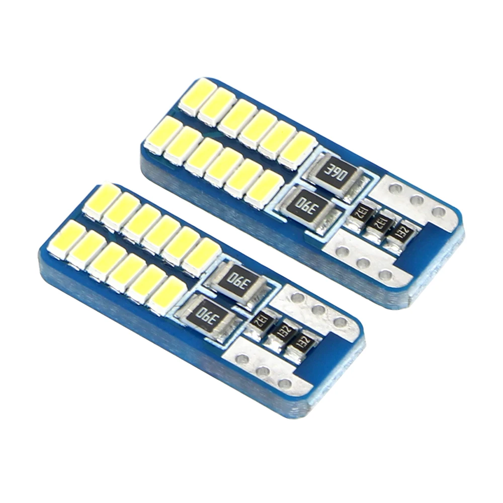 Сигнальные лампы LEEPEE T10 3014 24SMD автомобильные габарисветильник огни кристально