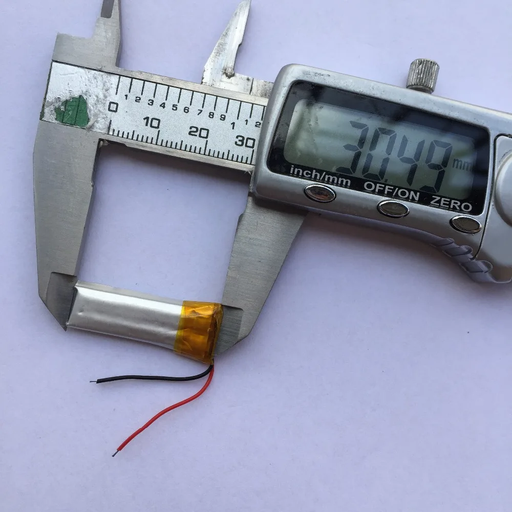 301030 3.7v 100mah po battery | Электроника