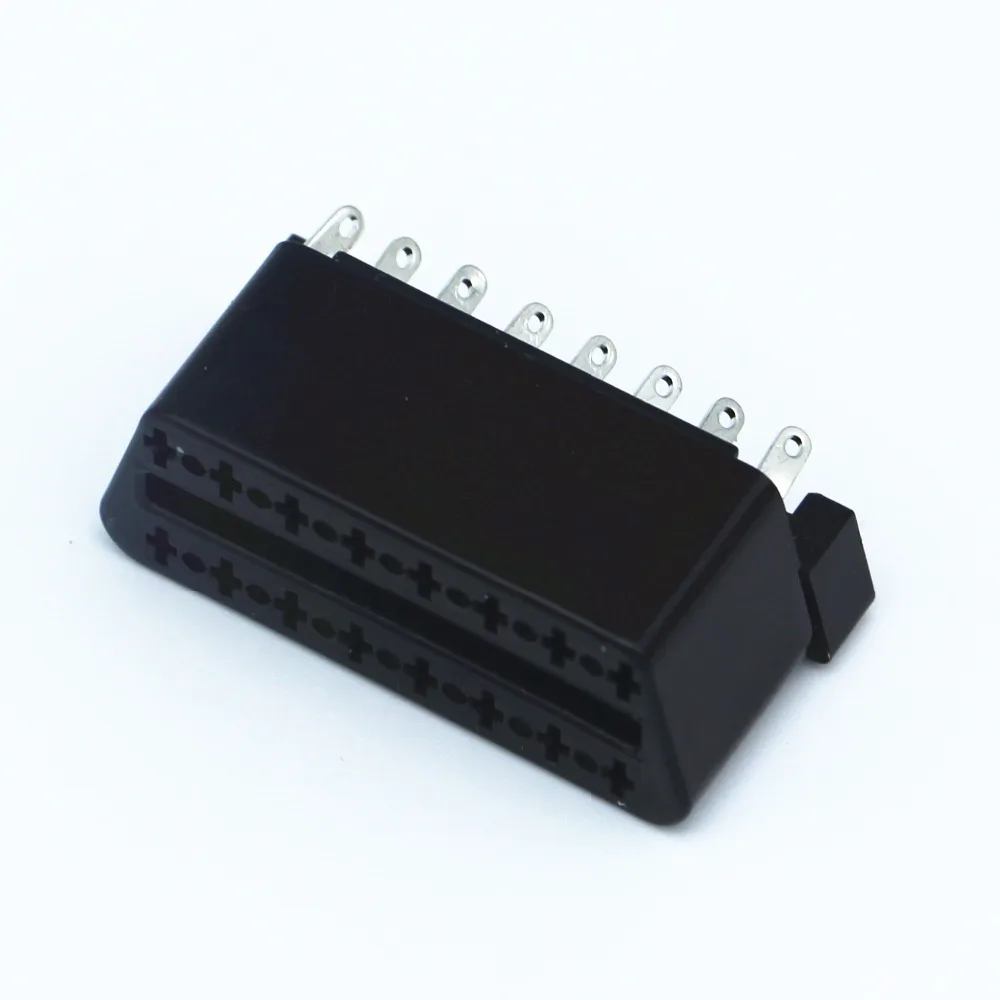 16-контактный разъем OBDII OBD-II OBD 2 OBD2 гнездовой J1962F без корпуса |