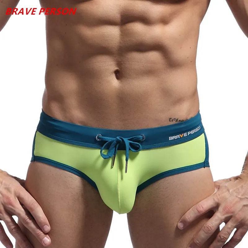 Бренд хит мужские сексуальные купальные костюмы плавки с низкой посадкой шорты