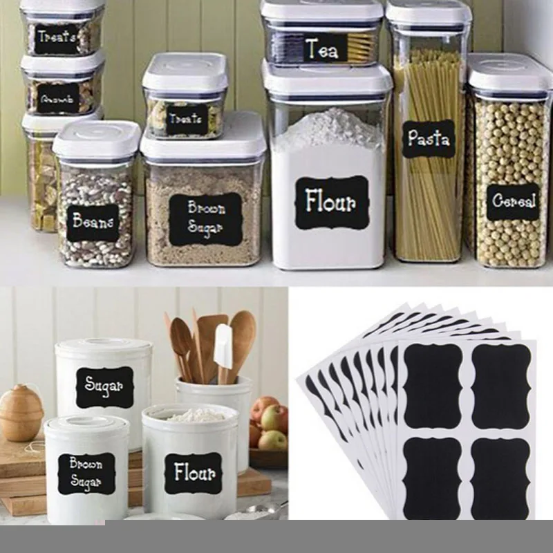 36 шт./лот домашняя Полезная этикетка наклейка мел доска наклейки для рукоделия