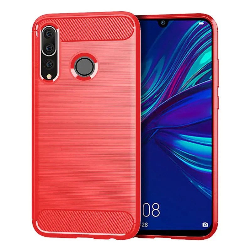 Чехол для Huawei P Smart Plus 2019 силиконовый мягкий чехол из ТПУ телефона задняя крышка 6