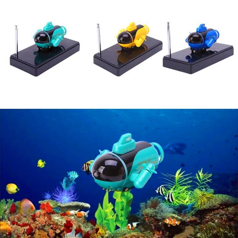 Четырехходовая Мини Беспроводная подводная лодка на радиоуправлении детская