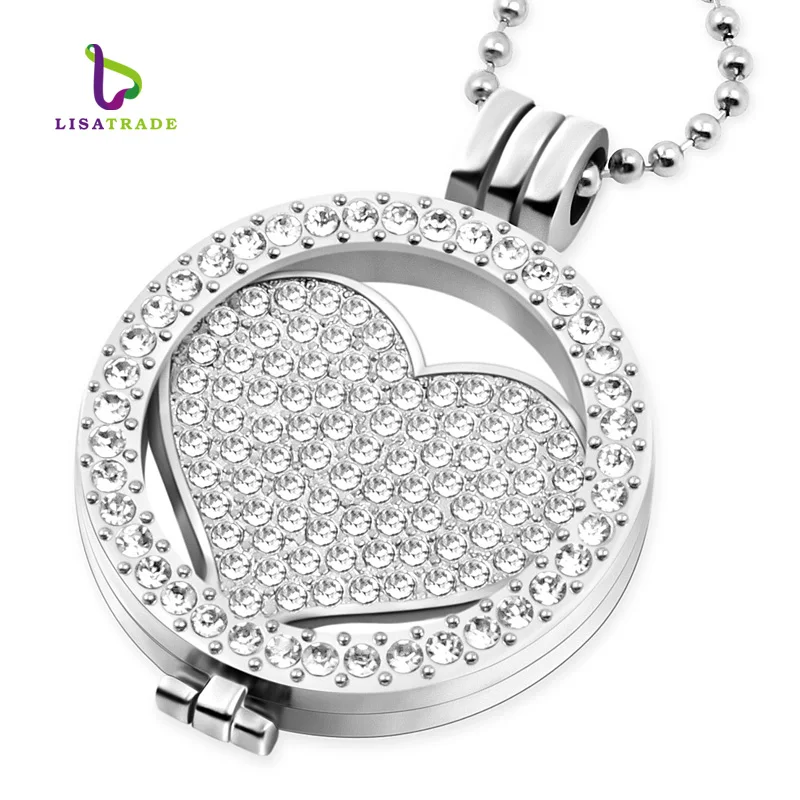 Мое ожерелье в форме монеты полые 33 мм Монеты диск для женщин подходит 35