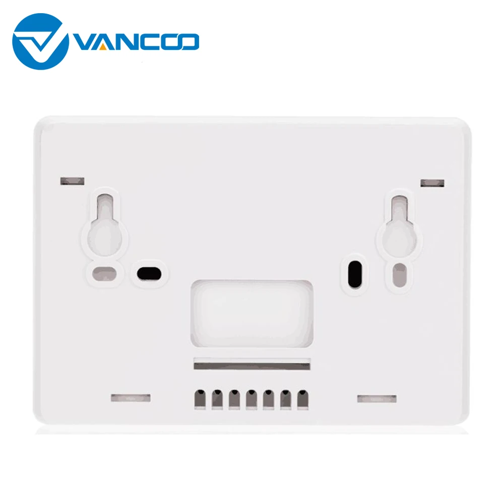 VANCOO RF беспроводной термостат Настенный Газовый Котел Отопление программируемый термостат температура аккумуляторы с контроллером питание