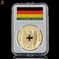 1889 berlin reichsbank direktorium deutsche europe gold rare souvenir coin collection wpccb display box