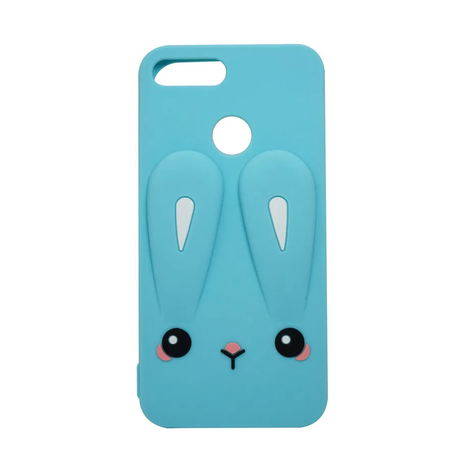 for Huawei Honor 9 Lite Case honor 3D Cute Rabbit Ear Silicon Phone Cover Cases |