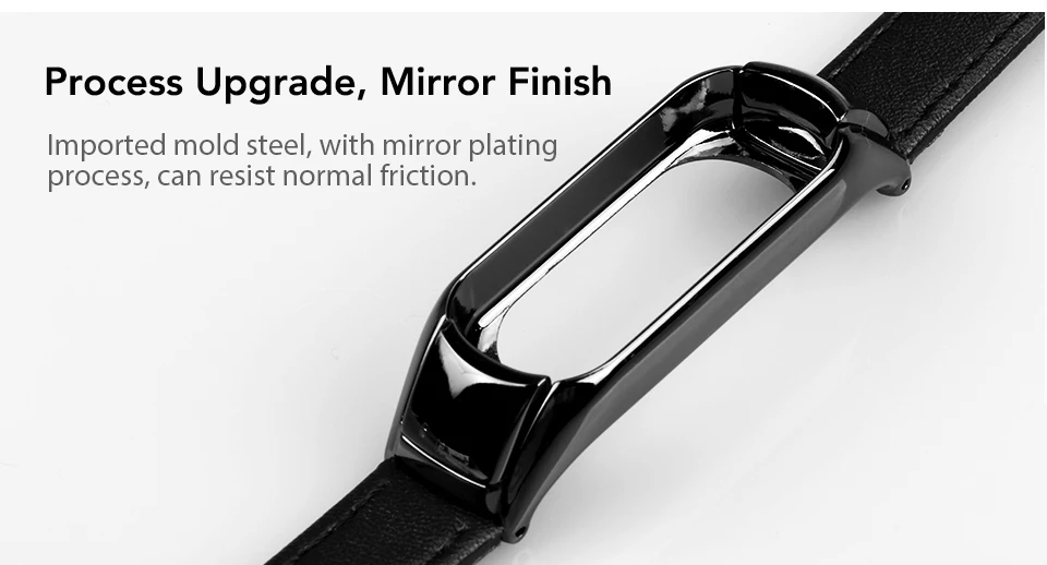 Браслет из нержавеющей стали MiBand 3 ремешок из натуральной кожи для Xiaomi Band3 Смарт-часы браслет металлический MiBand3 ремешок Браслеты