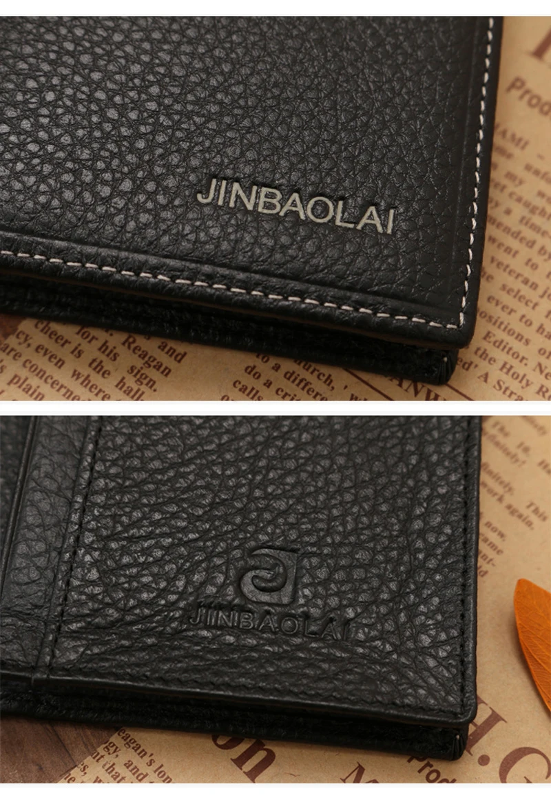 JINBAOLAI известный бренд мужские кошельки из натуральной кожи длинные кошельки Роскошные клатчи сумки бизнес мужской кошелек Мягкие Твердые Зажимы для денег
