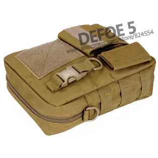 Molle Satchel Messenger Shoulder Crossbody School Leisure Bag Army Travel Hiking Camping Fly Fishing Hunting Equipment Wholesale | Багаж и