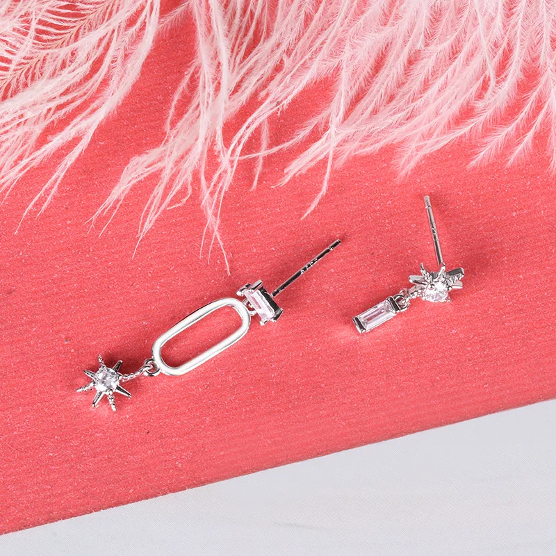 Висячие серьги с шестью лепестками и цветами Шесть звезд модные свадебные