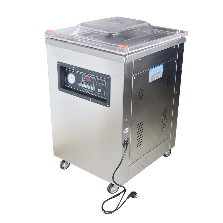 

DZ-500-2D 220V/900W food vacuum sealer, vacuum packing vacuum chamber, aluminum bags food rice tea vacuum sealing machine