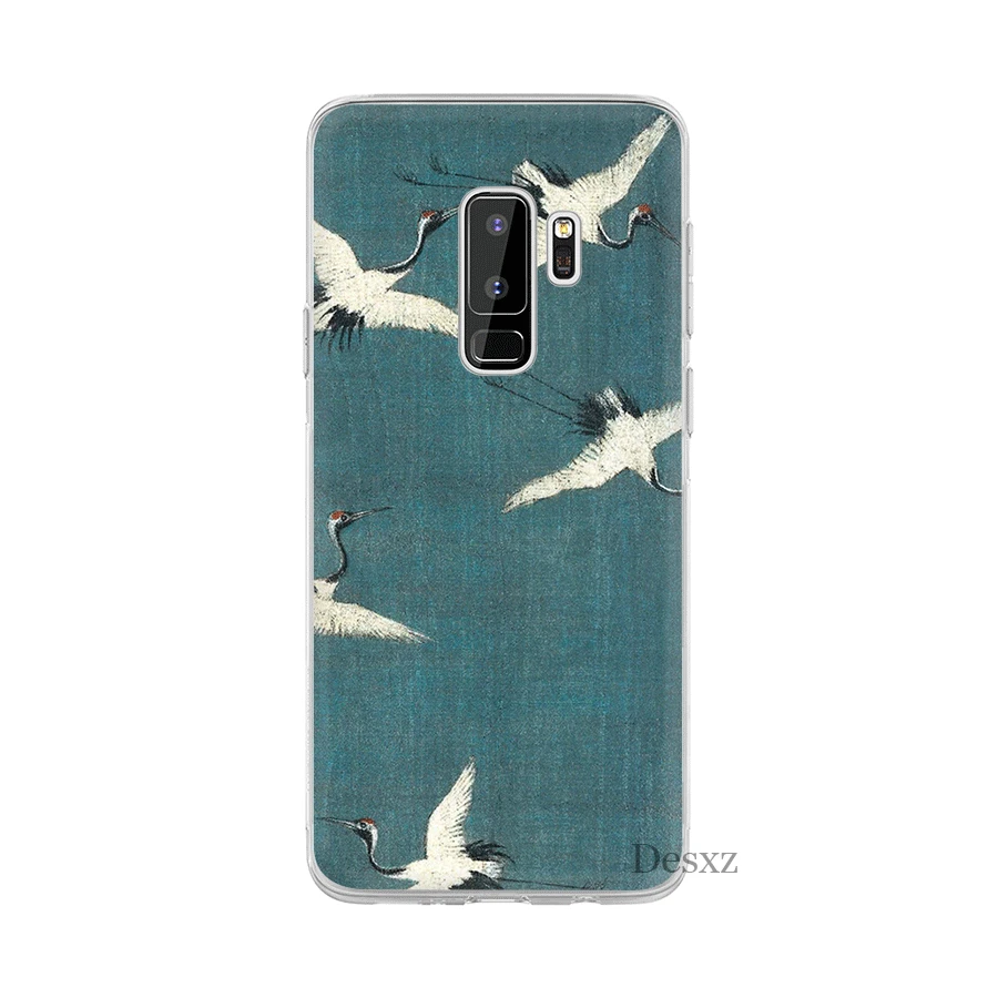 Чехол Desxz Crane для Samsung Galaxy A3 A5 A6 A7 A8 A9 A10 A30 A40 A50 A70 защитный чехол | Мобильные телефоны