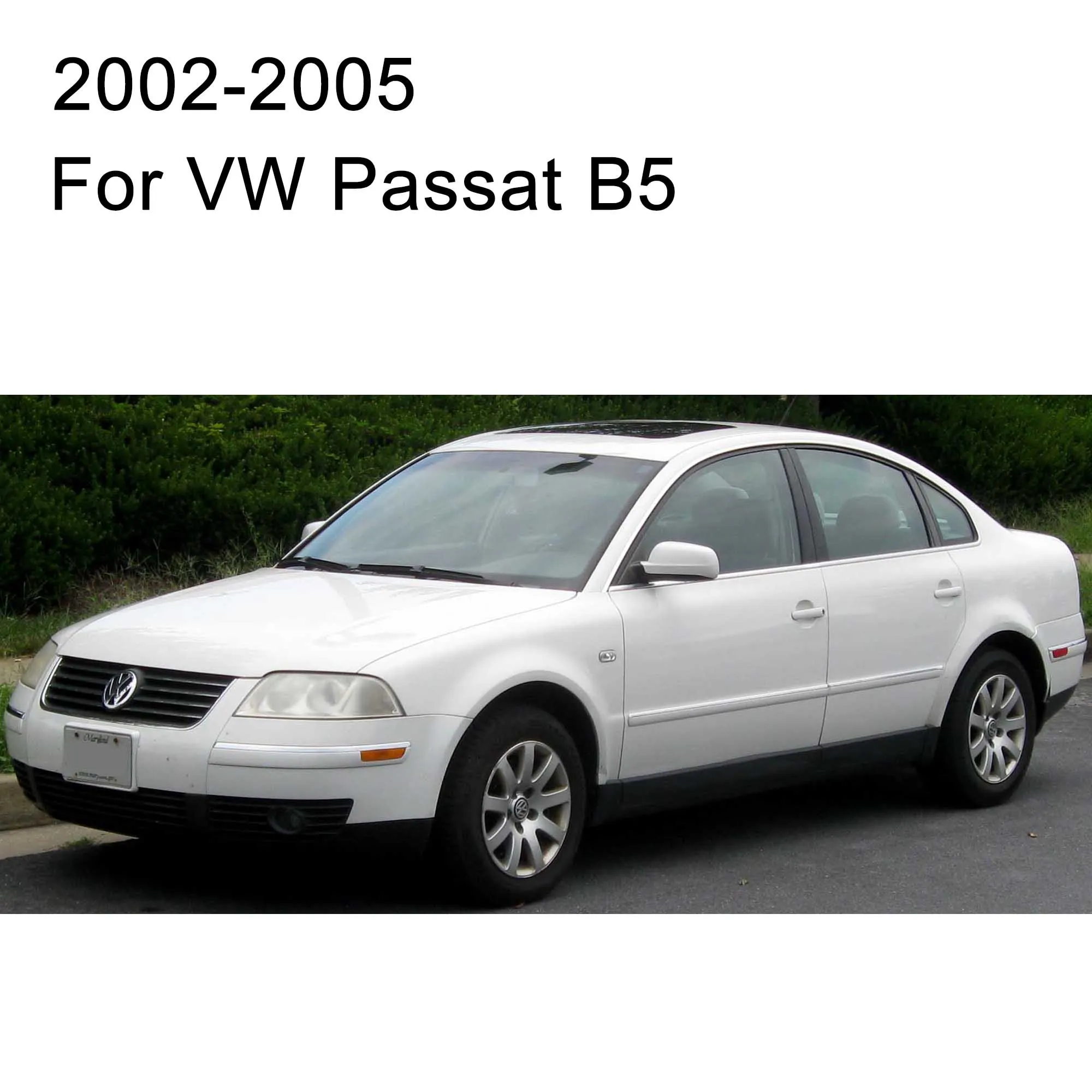 2002-2005 (B5) Mikkuppa передние стеклоочистители для Volkswagen V W Passat B5 B6 B7 2002- стеклоочиститель Силиконовой Резины Автомобиля - Цвет: 2002-2005 (B5)