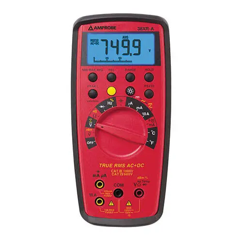 Цифровой мультиметр Amprobe 38XR A True rms с температурой|Мультиметры| |