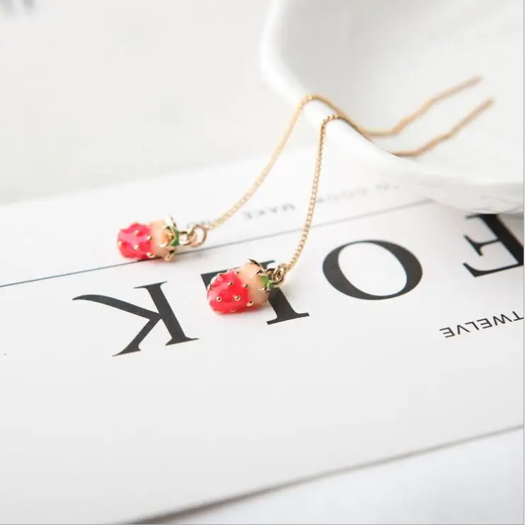 Темперамент универсальные сладкие свежие длинные ананас Клубника Фрукты Ананас