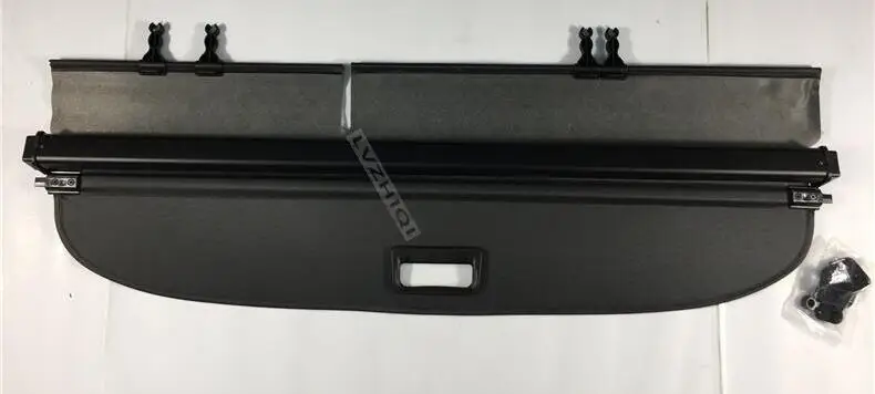 Black Для Volkswagen VW Tiguan Задняя Крышка багажника, Защитная крышка высокого качества, авто аксессуары, черный, бежевый цвет - Цвет: Black